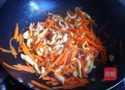 辣炒萝卜肉丝的做法图解6