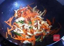 辣炒萝卜肉丝的做法图解7
