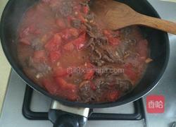 番茄炒牛肉的做法图解11