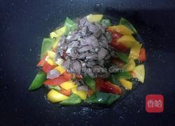 爆炒孜然鸡心的做法图解7