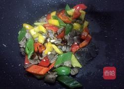 爆炒孜然鸡心的做法图解8