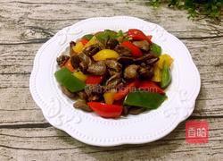 爆炒孜然鸡心的做法图解10