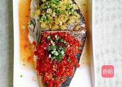 剁椒双色鱼头的做法图解5
