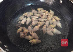 爆炒孜然鸡心的做法图解2