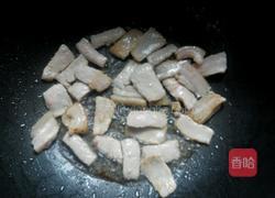 红烧肉炖豆角的做法图解4