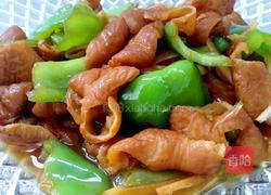 红烧青椒肥肠的做法图解16