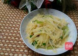 干煸黄金土豆丝的做法图解5