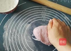 紫薯玫瑰馒头的做法图解5