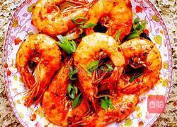 《#蒜蓉辣酱炒虾#》的做法图解7