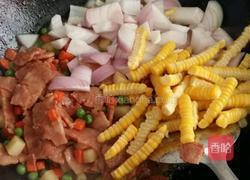 培根炒饭的做法图解2