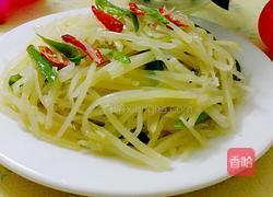 蒜蓉尖椒土豆丝的做法图解10