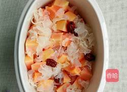 木瓜银耳汤的做法图解3