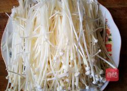 金针菇蒸娃娃菜的做法图解2