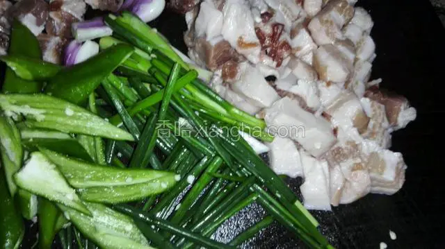 把所有食切好备用