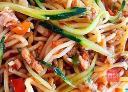 肉末热拌面的做法图解11
