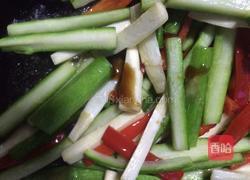 清炒茭白芦笋的做法图解7