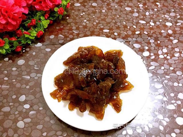 准备500克的蛰头。