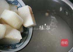止咳川贝水梨粥的做法图解4