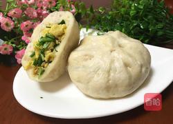 韭菜鸡蛋包子的做法图解13