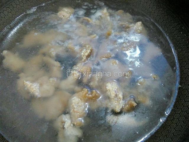 大火煮。
