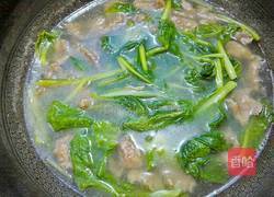 小白菜滑肉汤的做法图解14