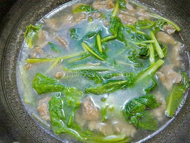 关火，稍稍焖一会，品尝吧。