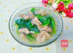 小白菜滑肉汤的做法图解16