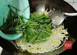 豆芽炒韭菜的做法图解6