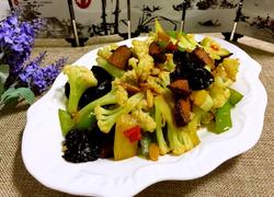 干煸腊味菜花