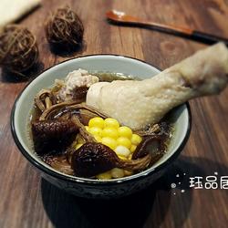 茶树菇玉米鸡汤的做法[图]