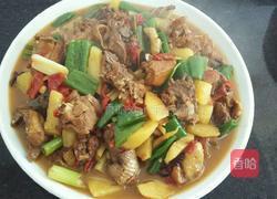 新疆家庭自制大盘鸡的做法图解17