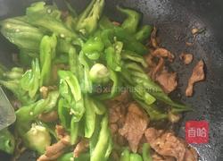 青椒炒肉片的做法图解5