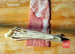 培根金针菇卷的做法图解5