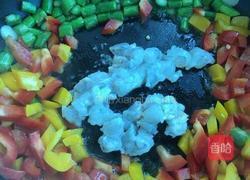 芦笋彩椒虾仁的做法图解6