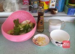 清炒油菜的做法图解1