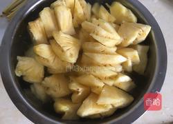 菠萝炒鸭的做法图解2