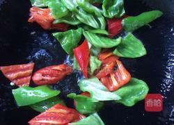 双椒炒素鸡的做法图解4