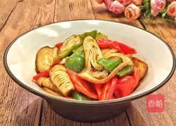 双椒炒素鸡的做法图解7