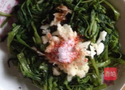 蒜拌空心菜的做法图解2