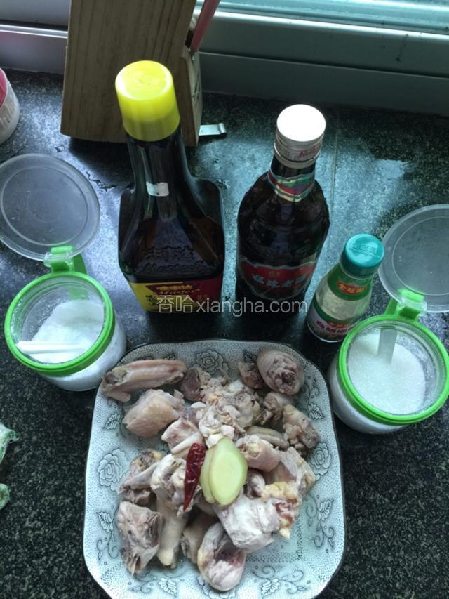 准备好食材