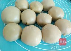 白皮红豆 紫薯饼的做法图解15