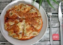 香蕉奶酪披萨的做法图解6