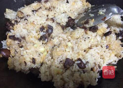  花豆焖糯米饭的做法图解8