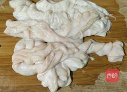 咸菜溜肥肠的做法图解1