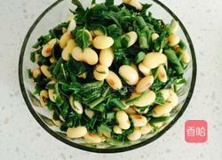 香椿拌黄豆的做法图解5