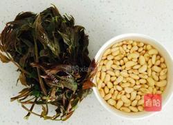 香椿拌黄豆的做法图解1