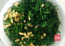 香椿拌黄豆的做法图解4
