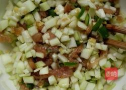 瓠瓜瘦肉香煎饼的做法图解3