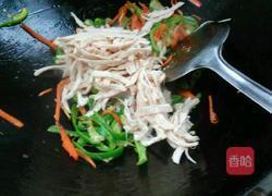 青椒胡萝卜炒鸡丝的做法图解10