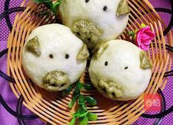 小猪豆沙包的做法图解9